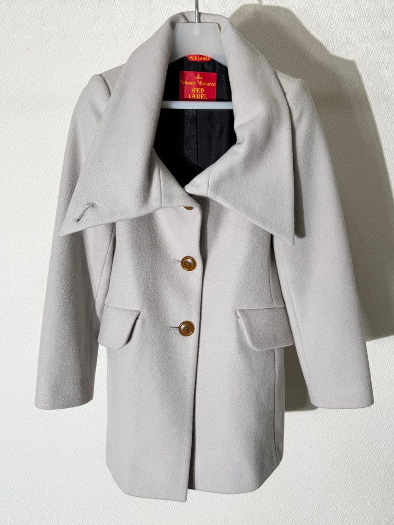 ヴィヴィアンウエストウッド レッドレーベル 変形ウールコート