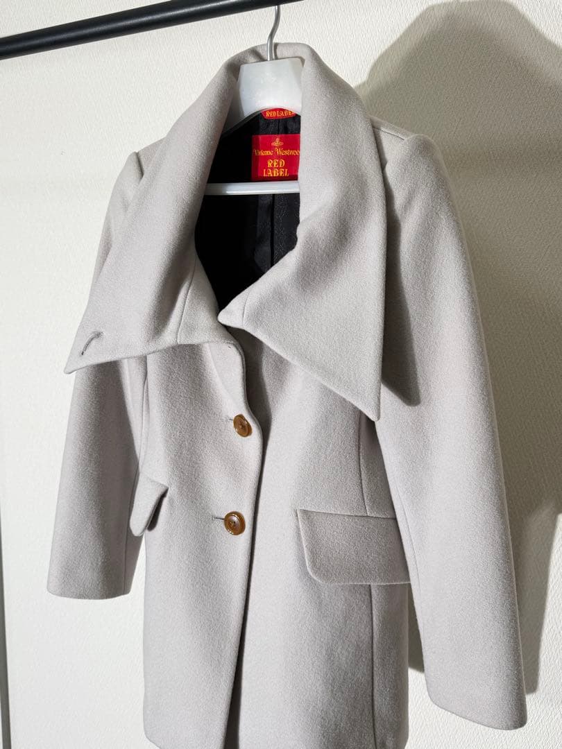 ヴィヴィアンウエストウッド レッドレーベル 変形ウールコート