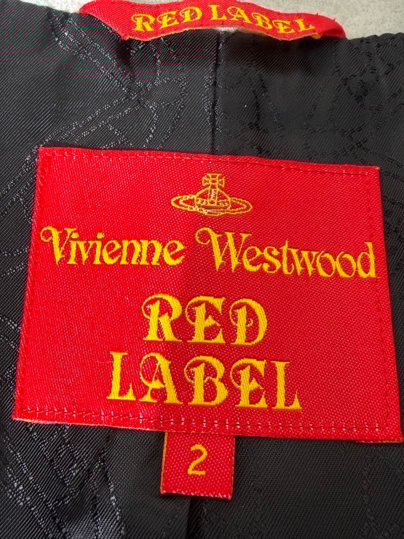ヴィヴィアンウエストウッド レッドレーベル 変形ウールコート
