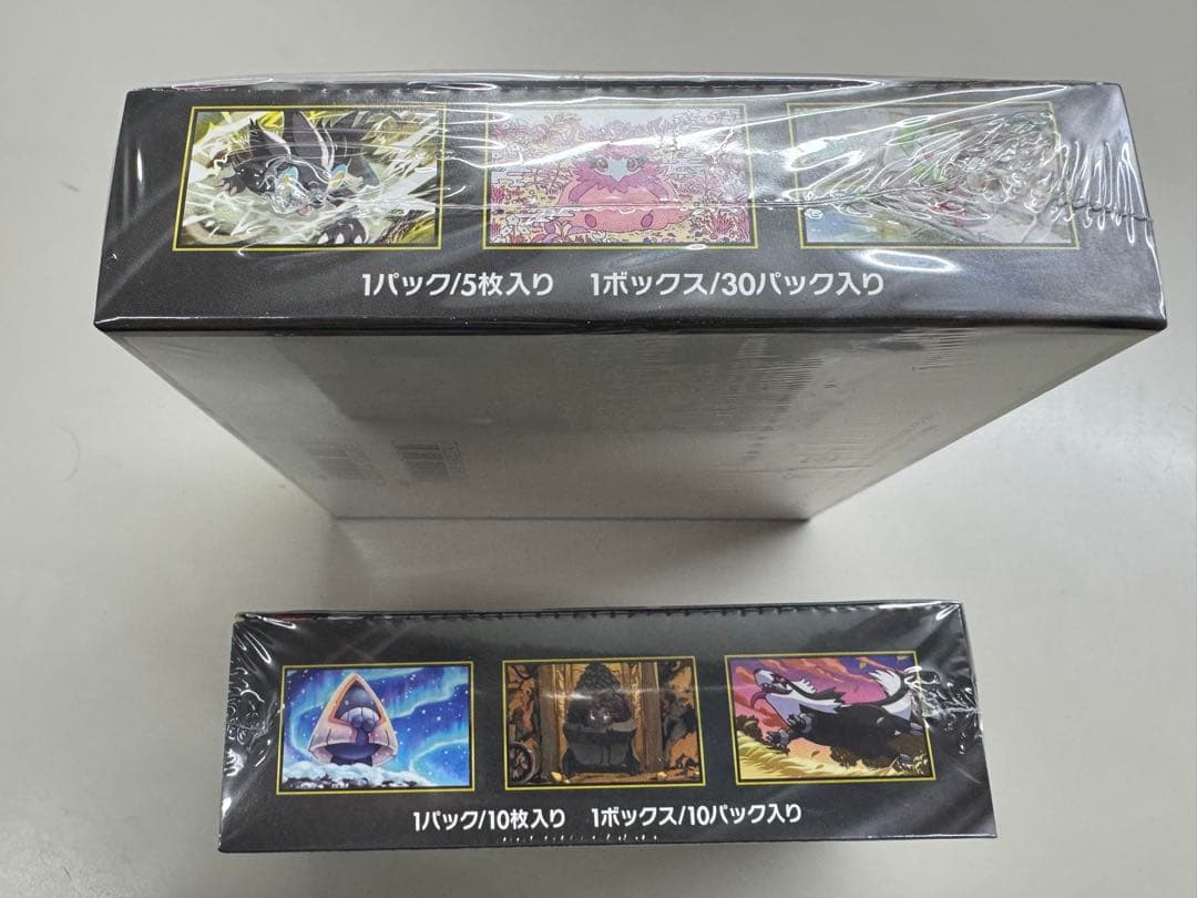 [未開封] ポケモンカードゲーム MEGAドリームex & ムニキスゼロ 各１箱