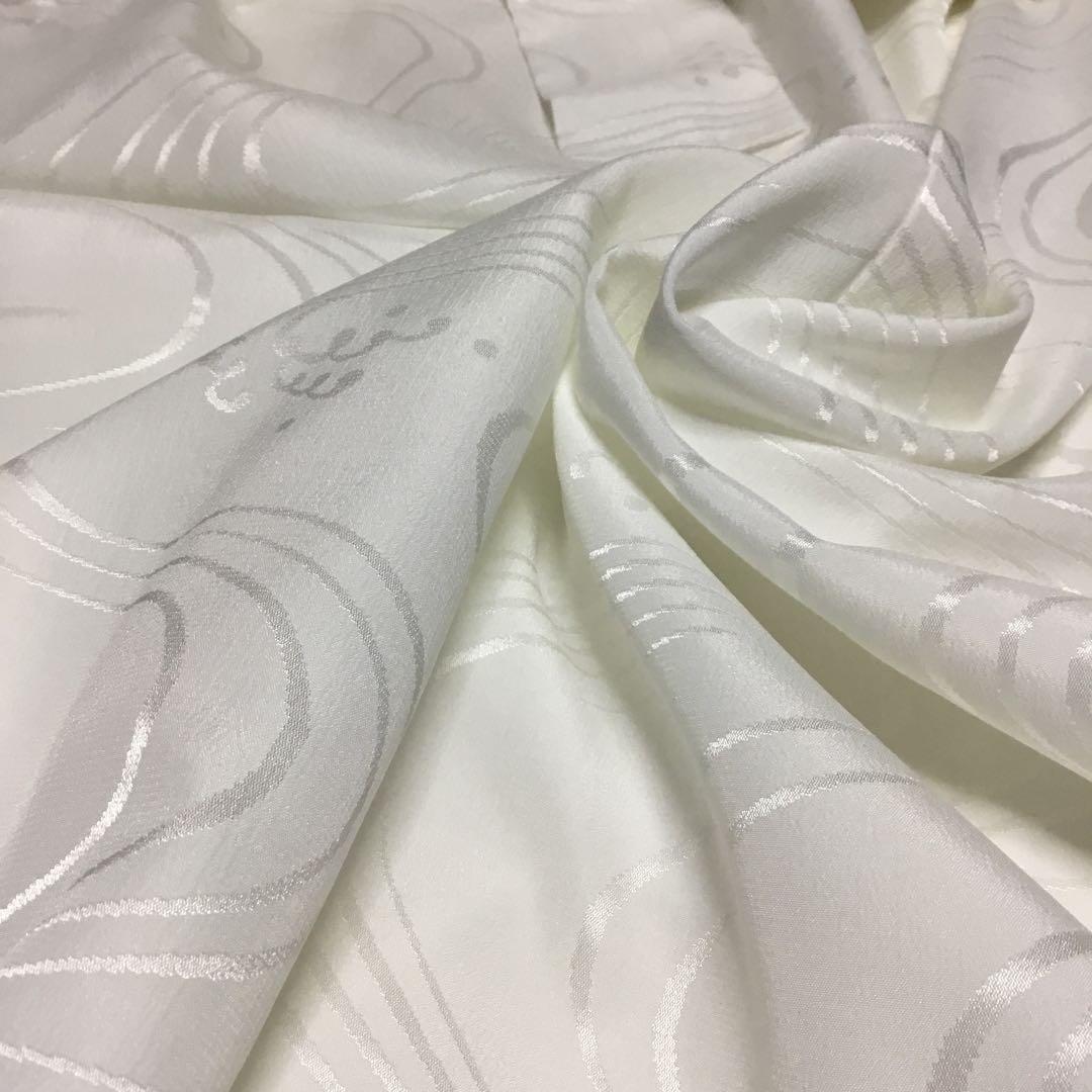 ✨美品✨　ええぷれた　白　プレタ長襦袢　長襦袢　洗える　東レシルック　紙人形