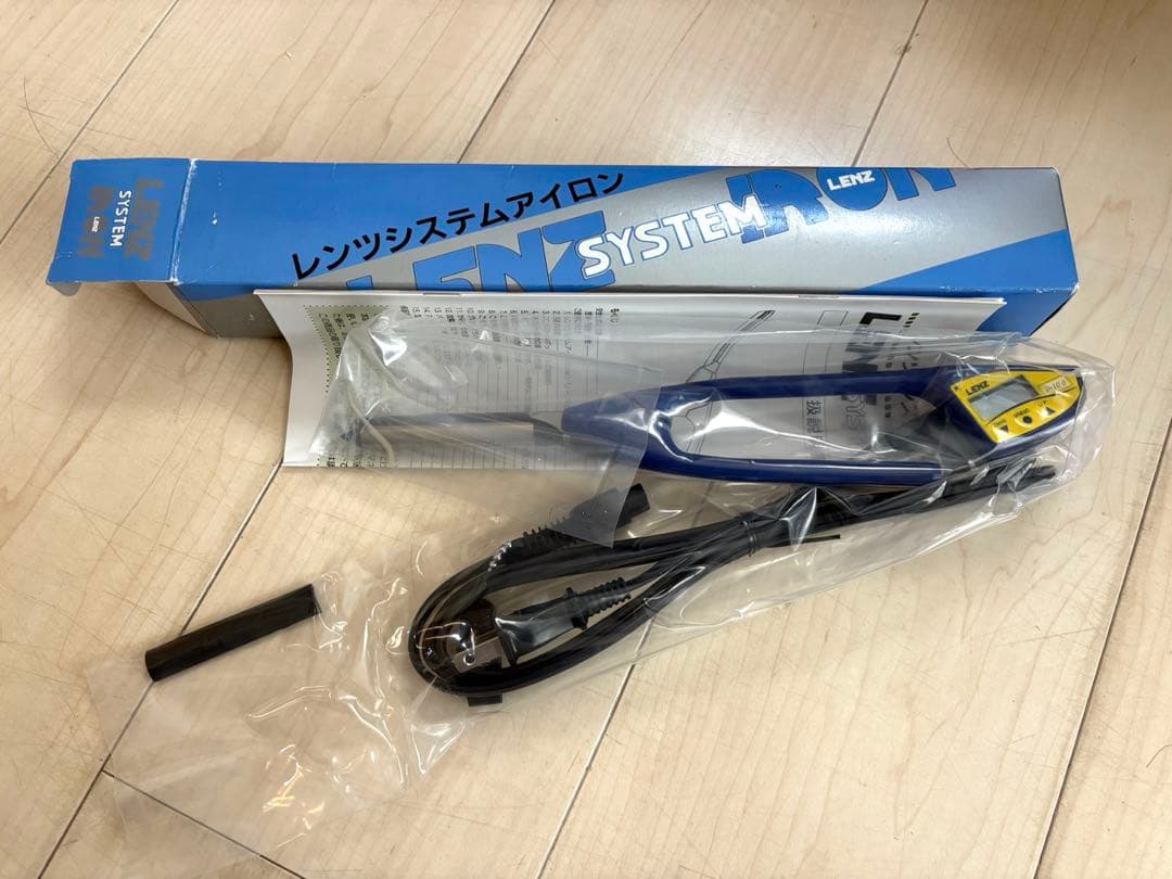 LENZ レンツシステムアイロンe-10丸　未使用