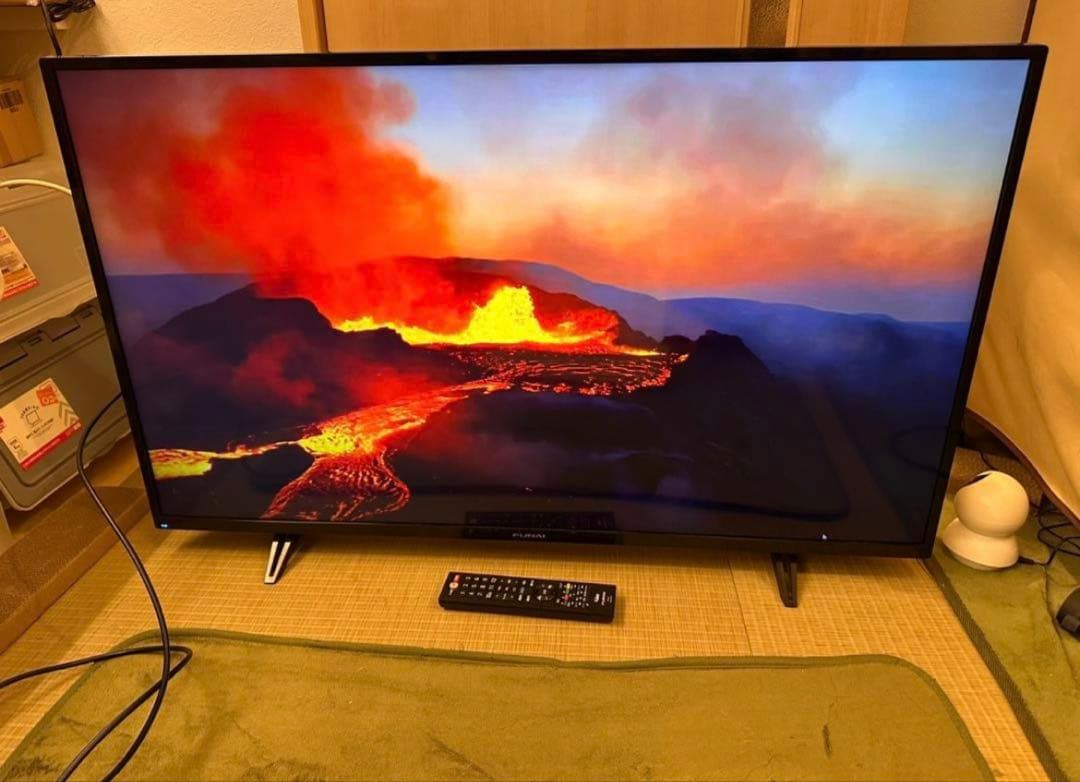 funai43型 テレビ FL-43U3030 4K対応！　チェンソー修理屋専用