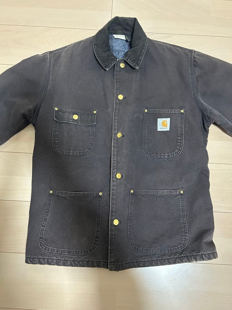 カーハート ミシガンチョアコート ダークブラウン ダックジャケット