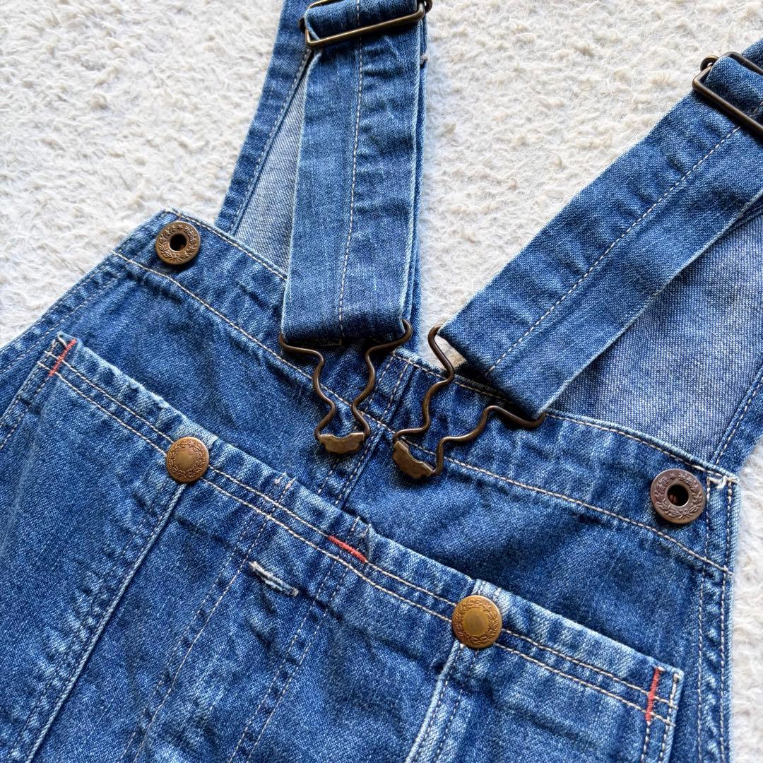 【美品】ポロラルフローレン デニムオーバーオール ペインター ロゴパッチ 現行品