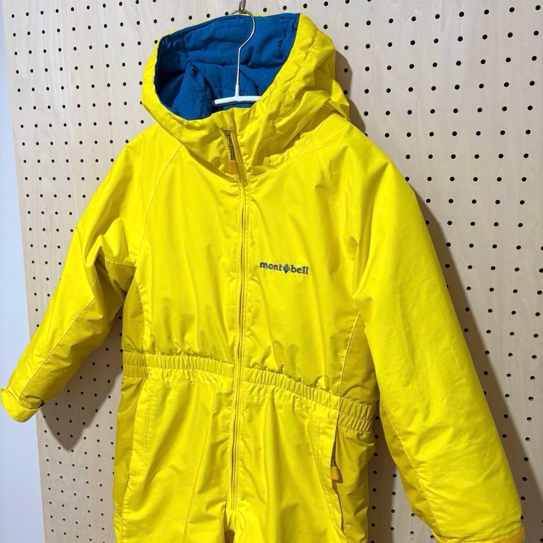120cm【montbell モンベル】パウダーカバーオール スノーウェア