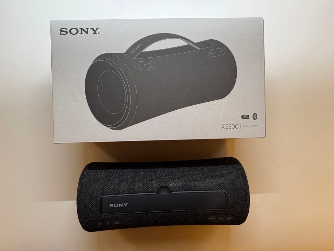 SONY XG300 ブラック ワイヤレススピーカー