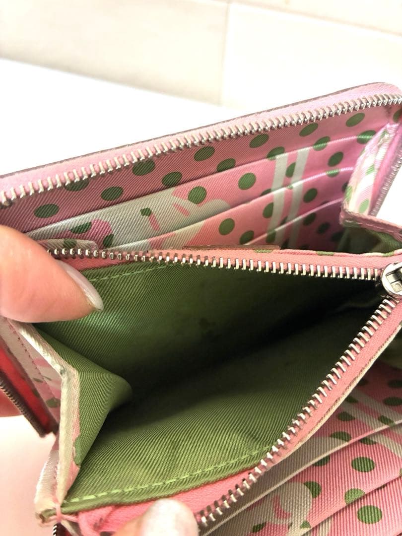 エルメス　HERMES 小財布　シルクインコンパクト　ピンク　正規品