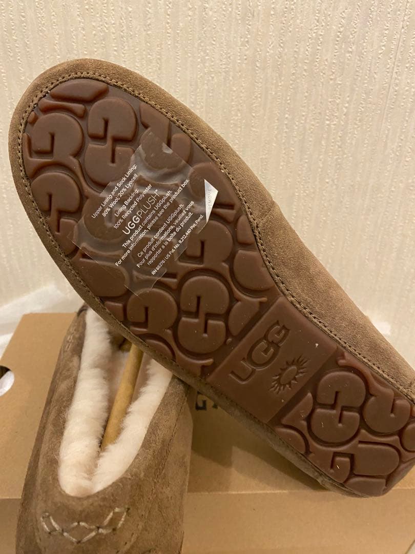アグ UGG モカシン ANSLEY アンスレー　ヒッコリー　サンド　23