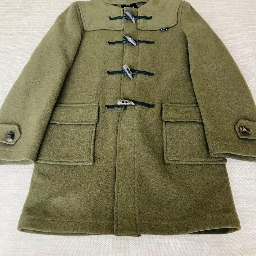 【美品】グローバーオール ダッフルコート モリス ローデン チェック XS