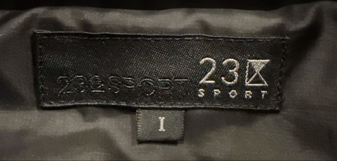 23区SPORT ニジュウサンクスポーツ　レディース　ニットドッキングダウン　M