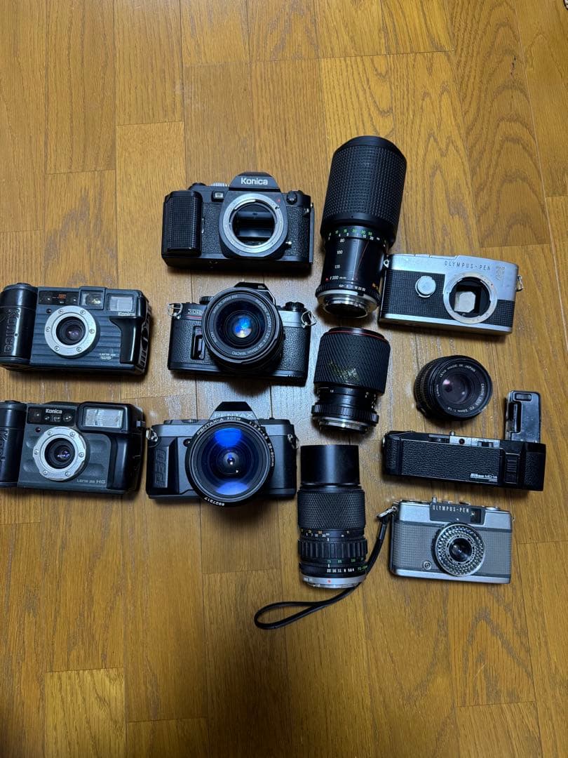カメラ レンズ まとめて 12台　ジャンク品　②