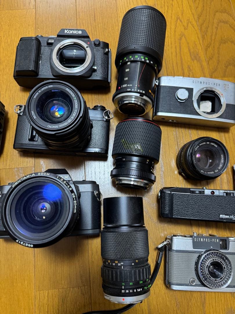 カメラ レンズ まとめて 12台　ジャンク品　②