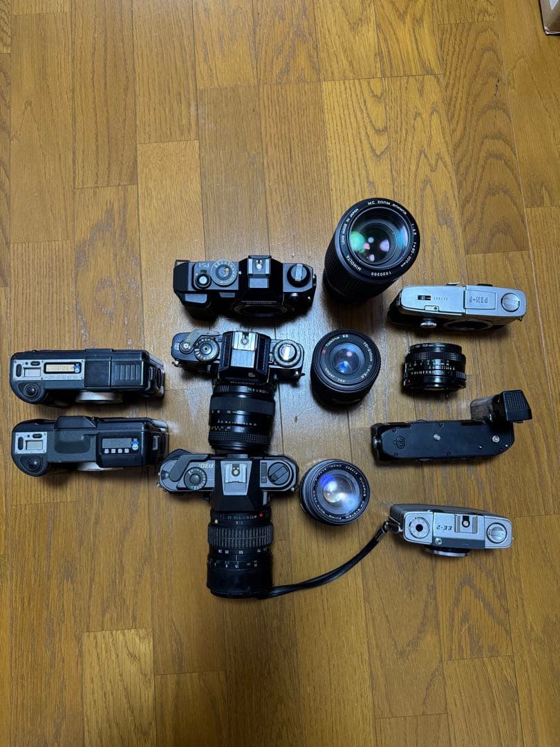 カメラ レンズ まとめて 12台　ジャンク品　②