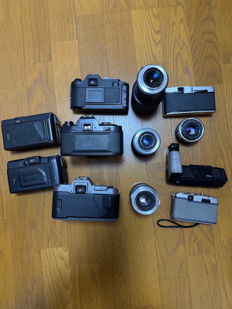 カメラ レンズ まとめて 12台　ジャンク品　②