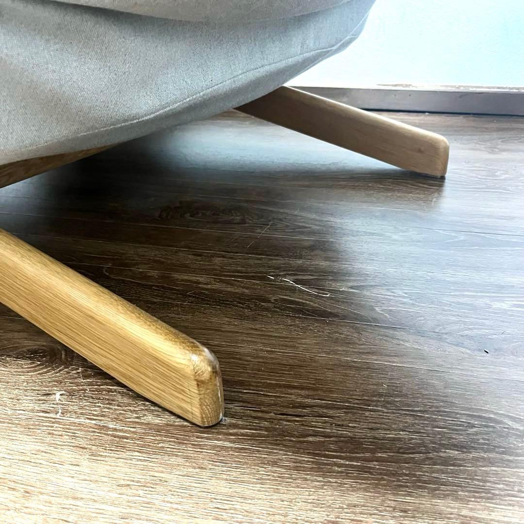 無印良品　ハイバックリクライニングソファ　１シーター　オットマン　セット