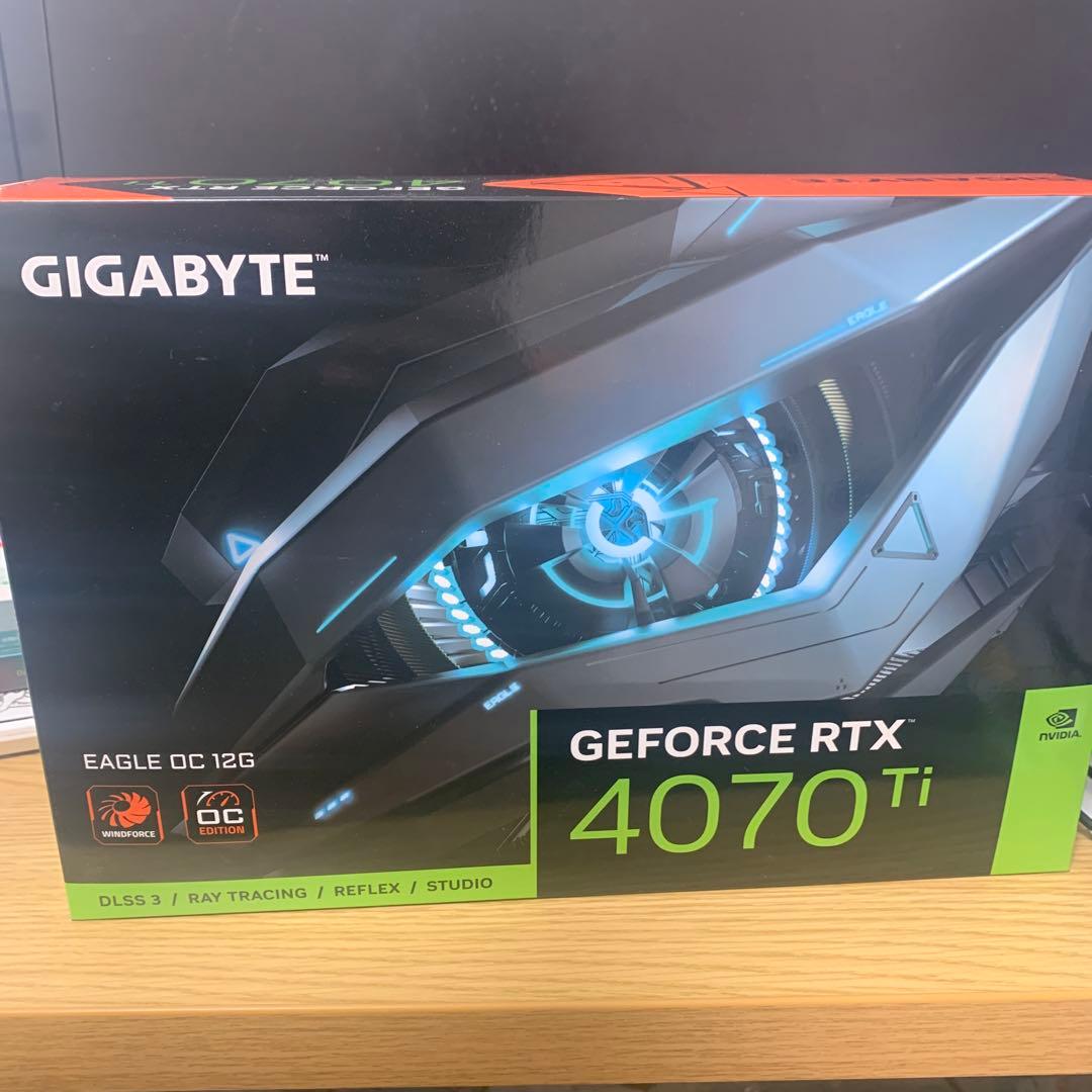 グラフィックボード・グラボ・ビデオカード GeForce RTX4070Ti EAGLE OC 12G(rev. 2.0)