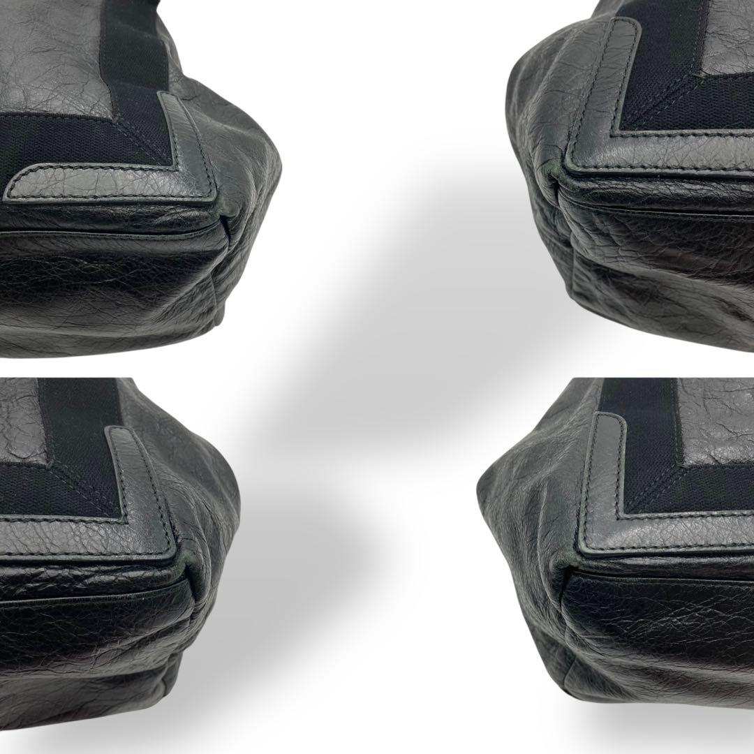 専用 バレンシアガ カバス ハンドバッグ トートバッグ 腕掛け レザー ブラック