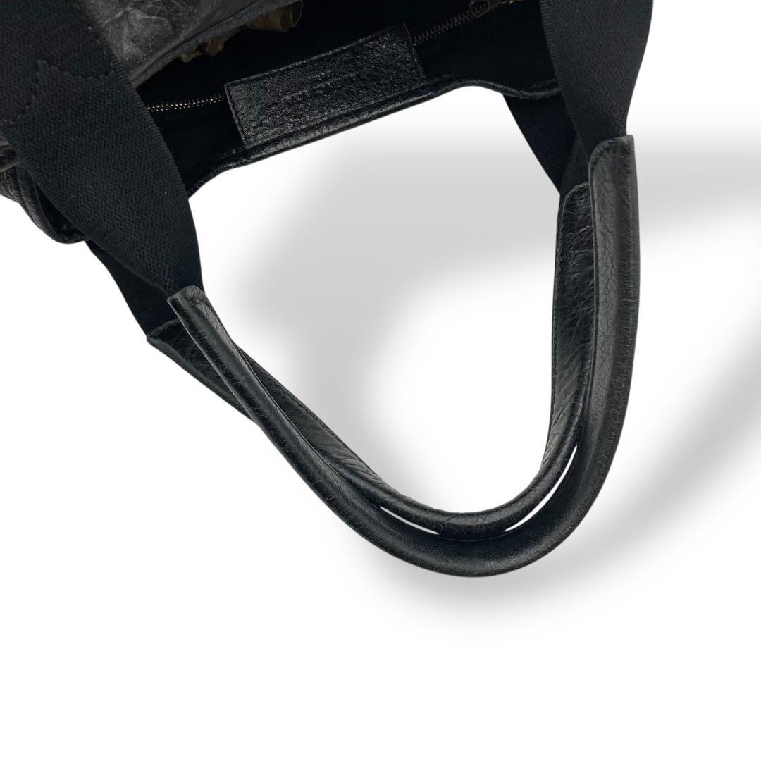 専用 バレンシアガ カバス ハンドバッグ トートバッグ 腕掛け レザー ブラック