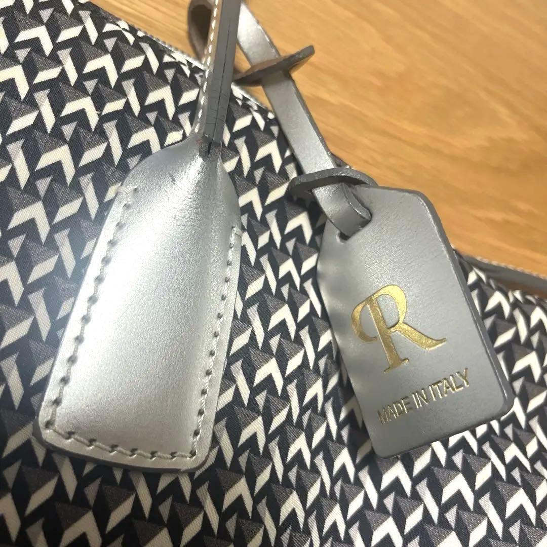 断捨離部様。ロベルタピエリ幾何学模様ビジネスバッグ イタリア製