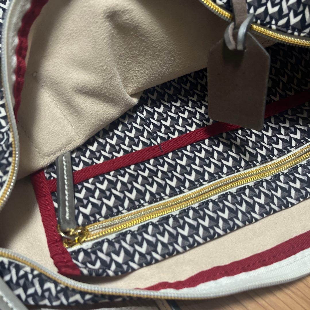 断捨離部様。ロベルタピエリ幾何学模様ビジネスバッグ イタリア製