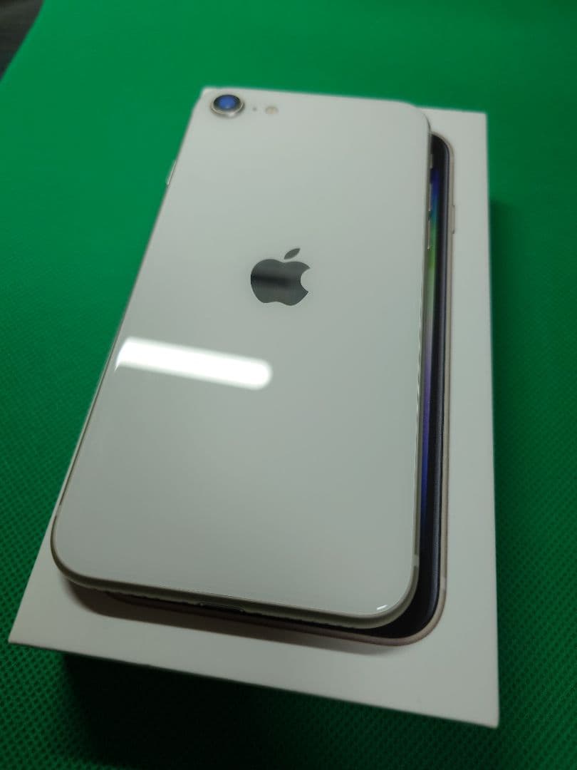 【新品品質/即発送】iPhone SE 第3世代 100% 64GB SIMフリ