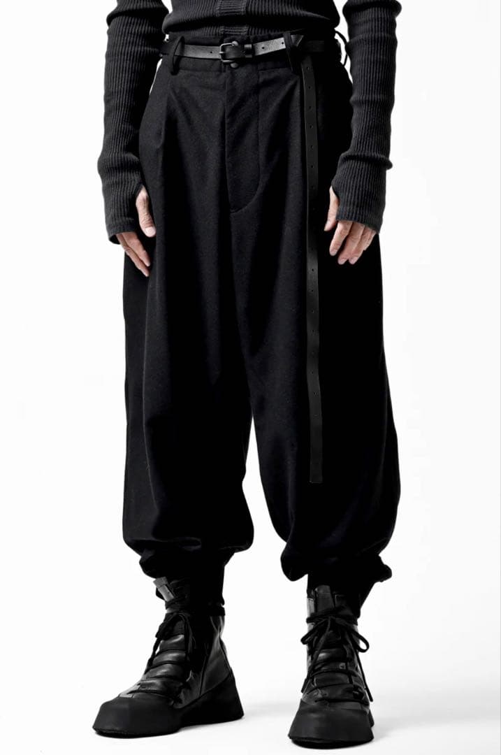 Y-3 ウール　カーゴパンツ　ワイドパンツ