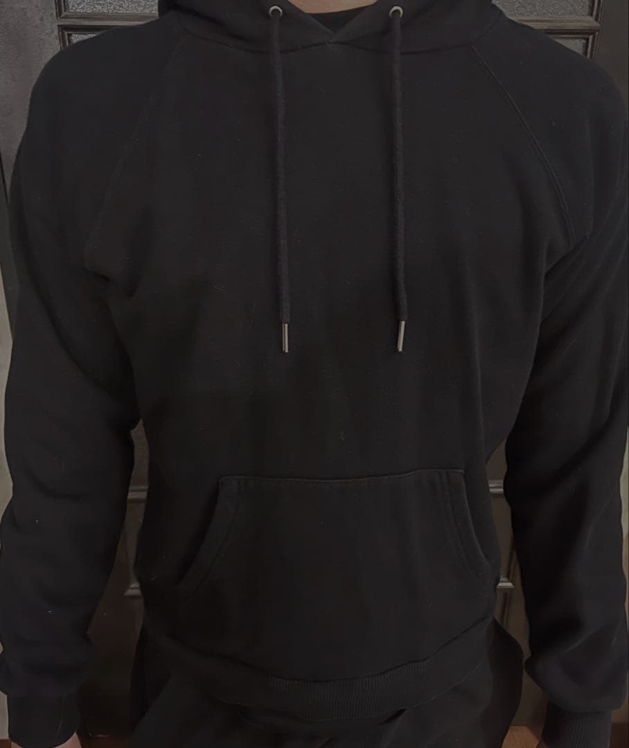 CELINE 黒 パーカー M