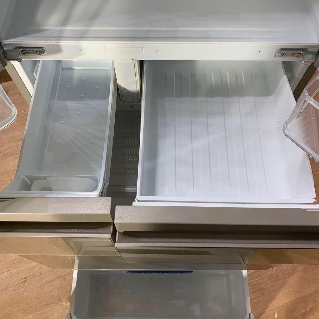 F205R\" Panasonic 6ドア 冷蔵庫 NR-SPF489X