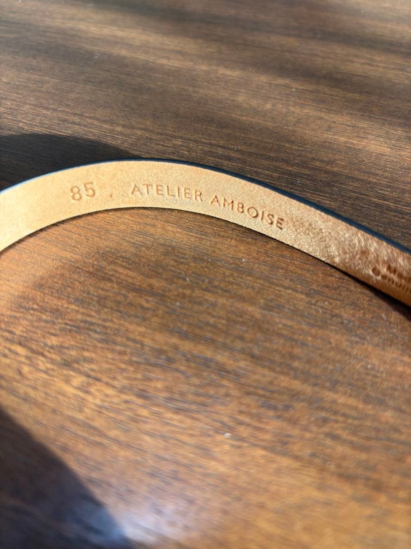 アトリエアンボワーズ TUBE ベルト