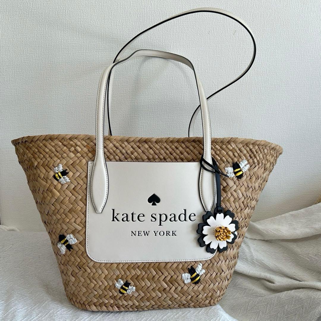 値下げ　ケイトスペード　レディース　バッグ　カゴバッグ　　ハチ