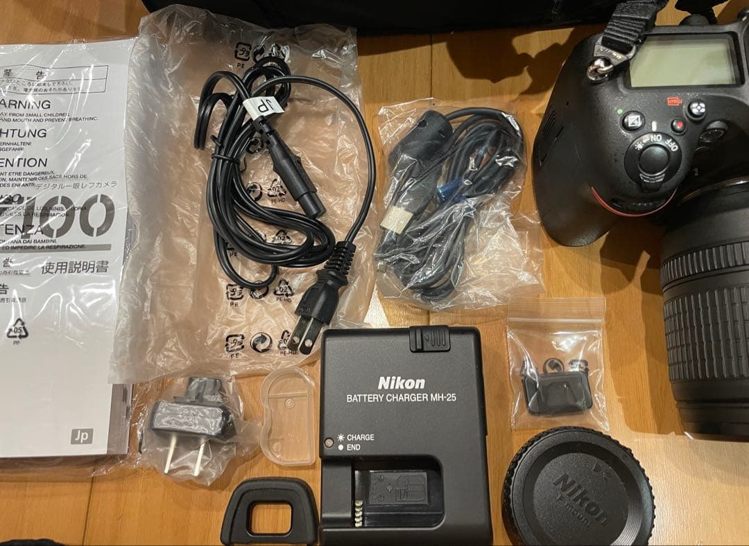 Nikon 一眼レフ　D7100★レンズ付き　一式セット売り