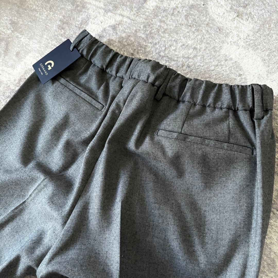 【新品】ジェルマーノ イージースラックスパンツ 48