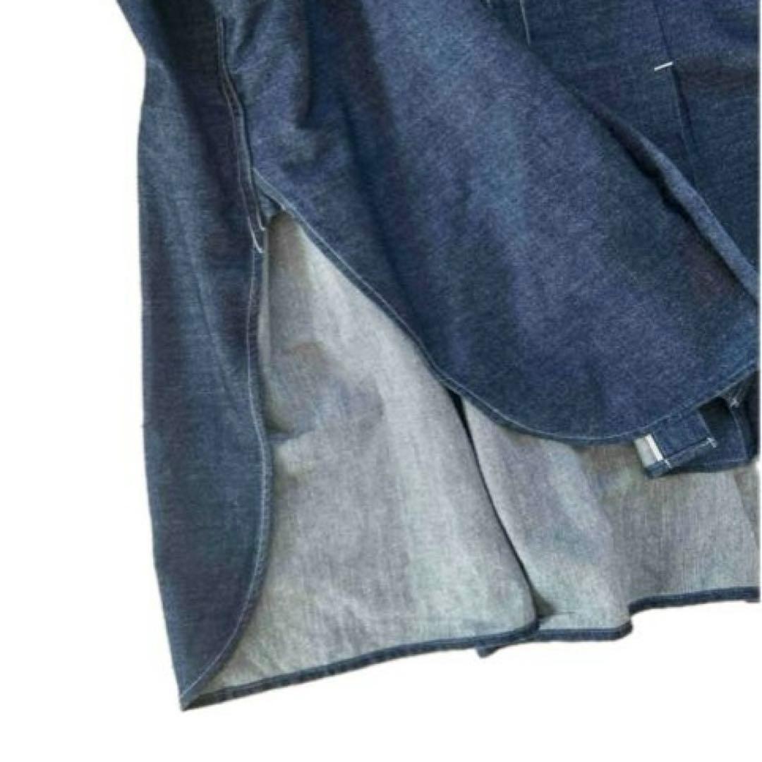 【p.p.pean】ジュンミカミ オーバーサイズ　デニムシャツ 日本製