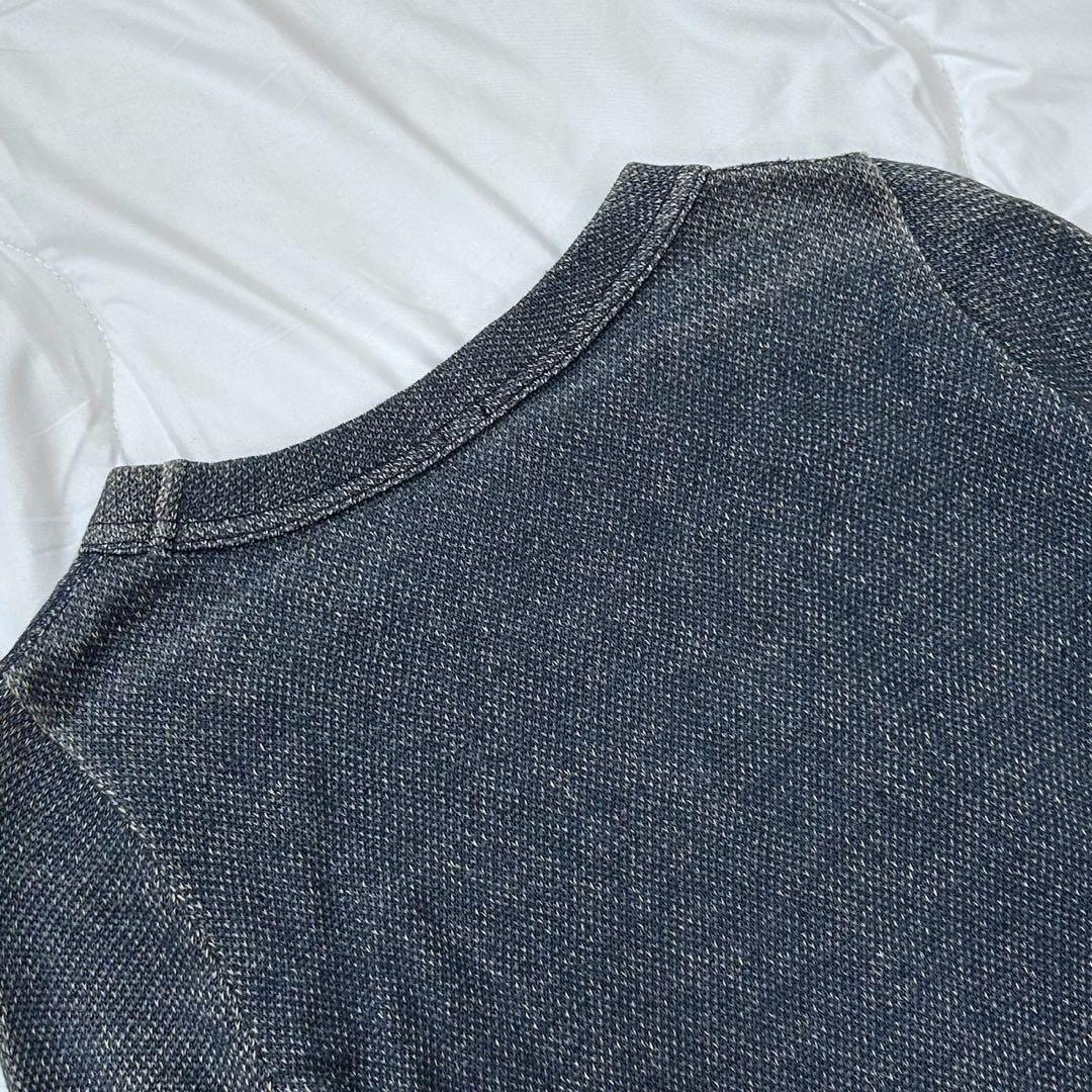 45R フォーティーファイブアール リネンニット裏毛のチュニック ワンピース