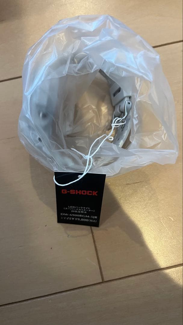タグ付き 限定 G-SHOCK DW-6900RGM-5JR 折り紙