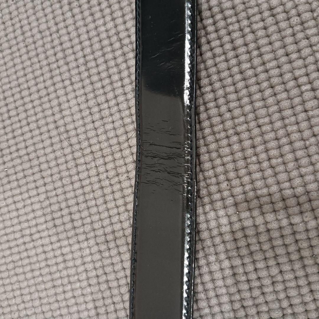 GUCCI 黒 ベルト ゴールドバックル 75cm