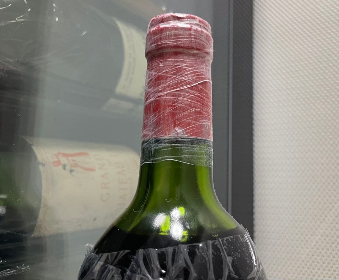 【液面良好】シャトー ムートン ロートシルト 1975 セラー保管 PP:90点