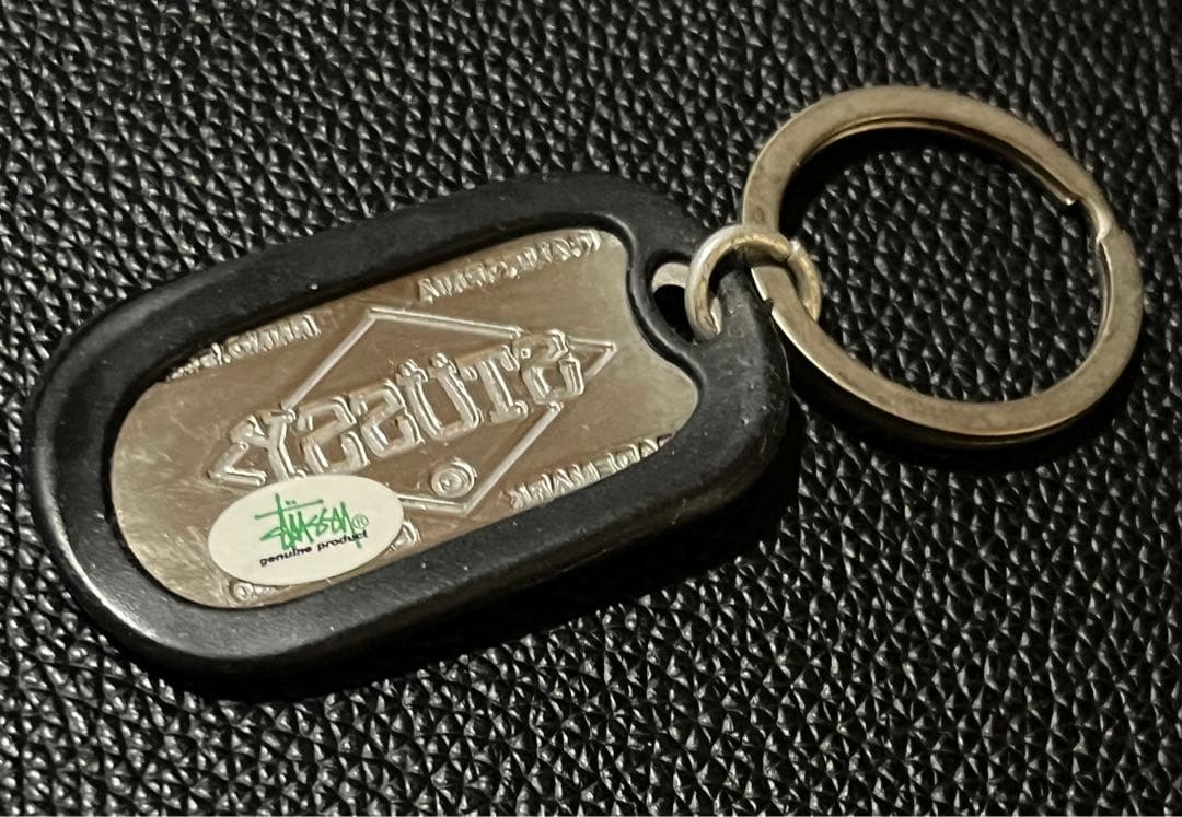 Old stussy Dog-Tag Key-holder■期間限定出品