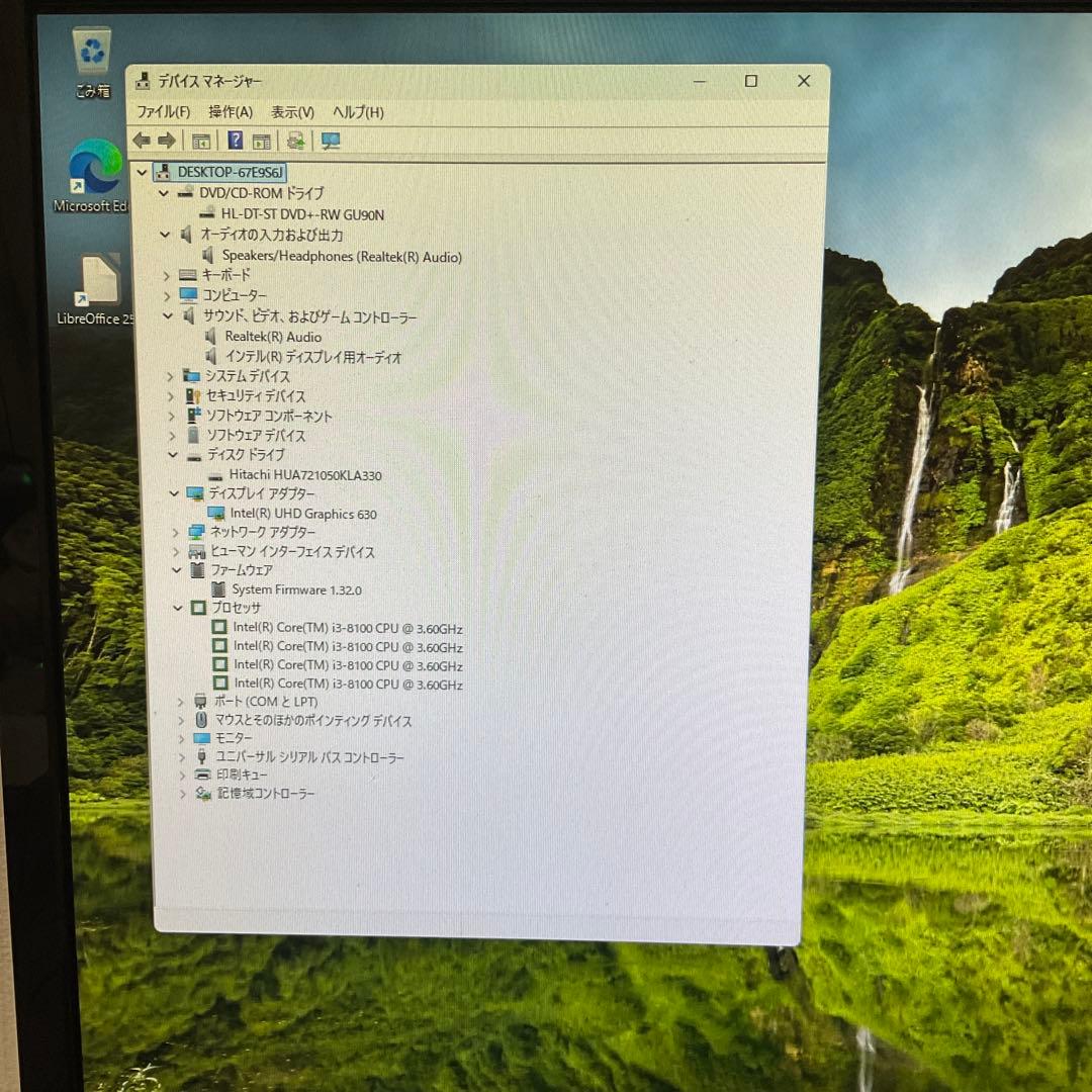デスクトップパソコン/DELL OPTIPLEX 3060/pc