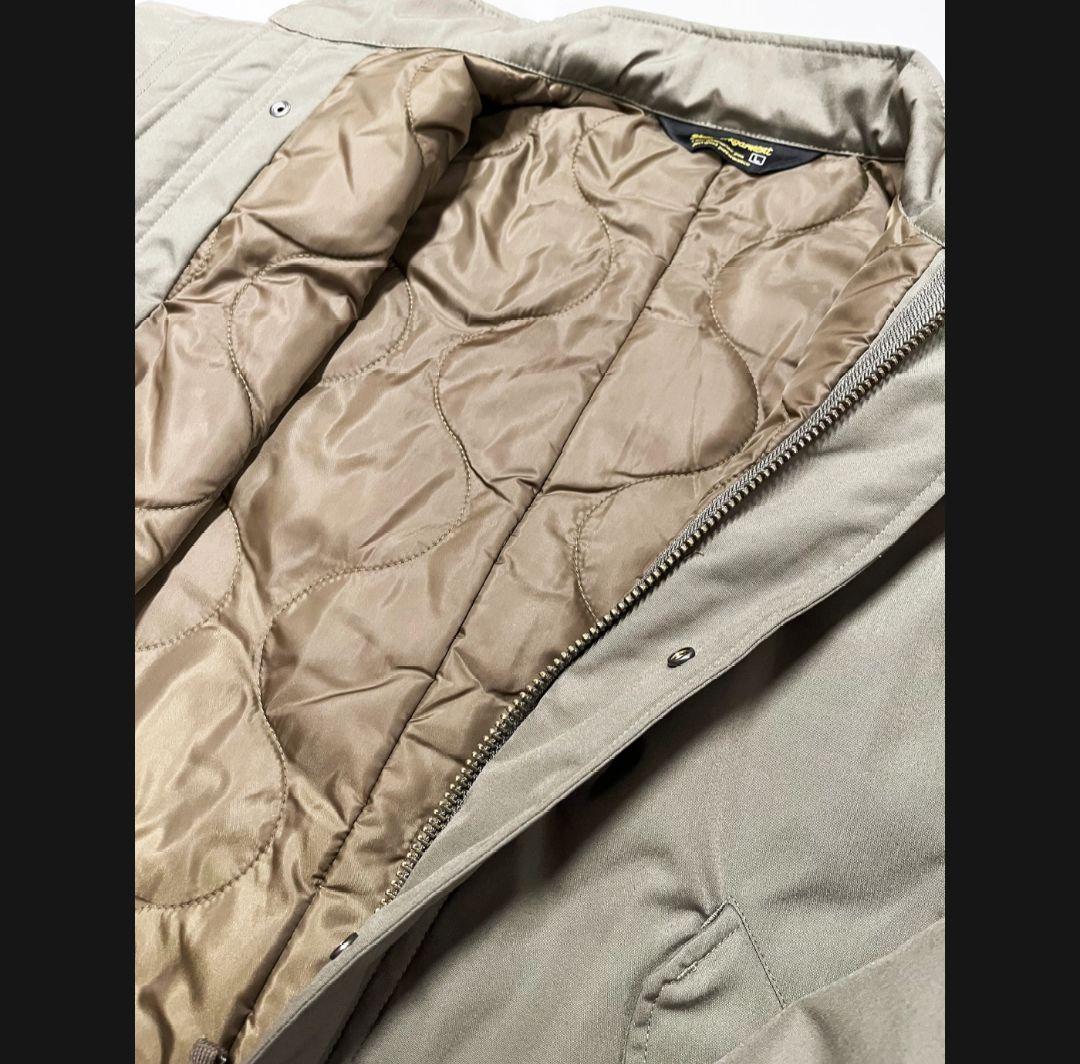 【最安値・新品】　BLUCO　モッズコート　Lサイズ　プリマロフト