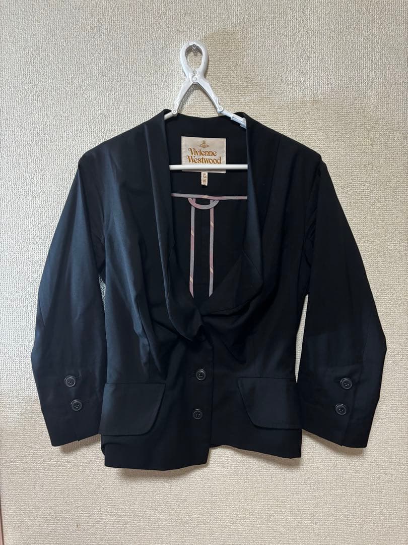 Vivienne Westwood テーラードジャケット ブラック UK14