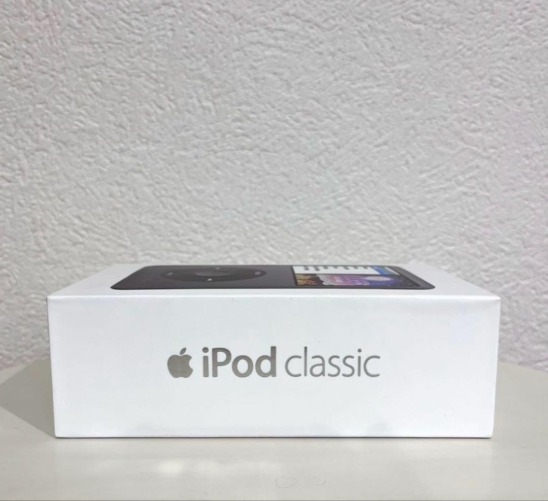 【新品未使用・付属品付き】iPod classic 160GB ブラック 黒