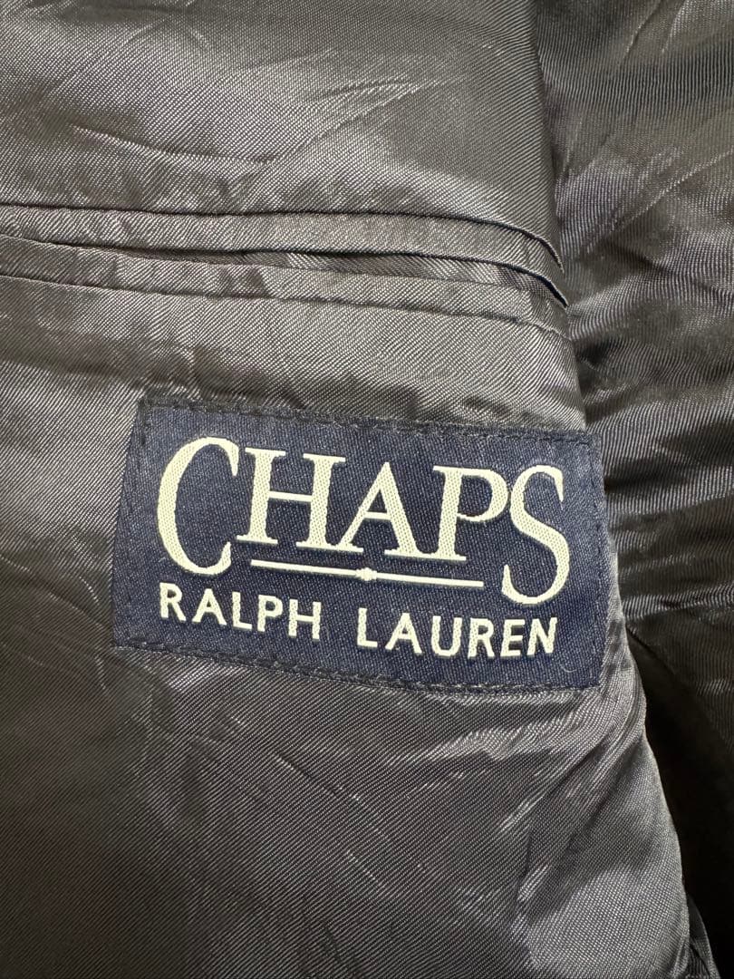 【美品】Ralph Lauren 紺ブレ カナダ製　ウール100%