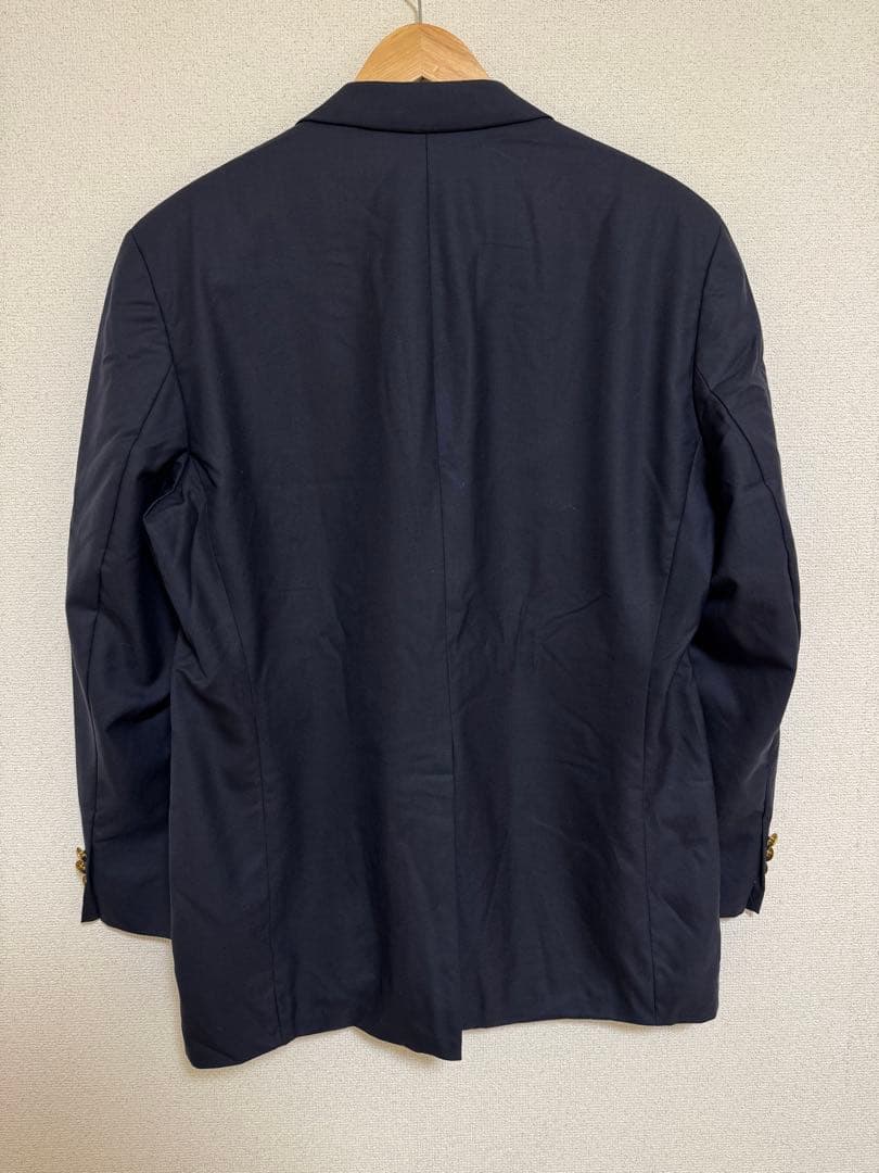 【美品】Ralph Lauren 紺ブレ カナダ製　ウール100%