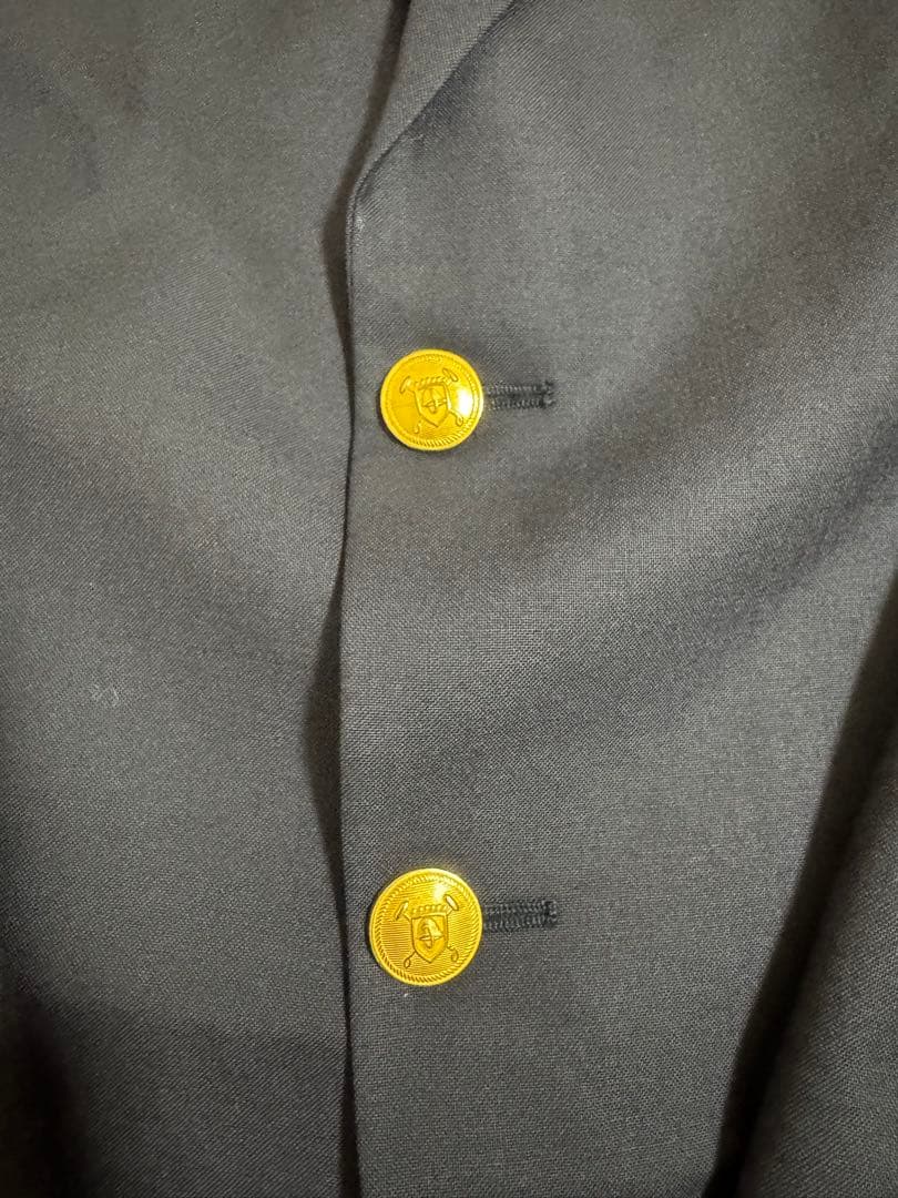 【美品】Ralph Lauren 紺ブレ カナダ製　ウール100%