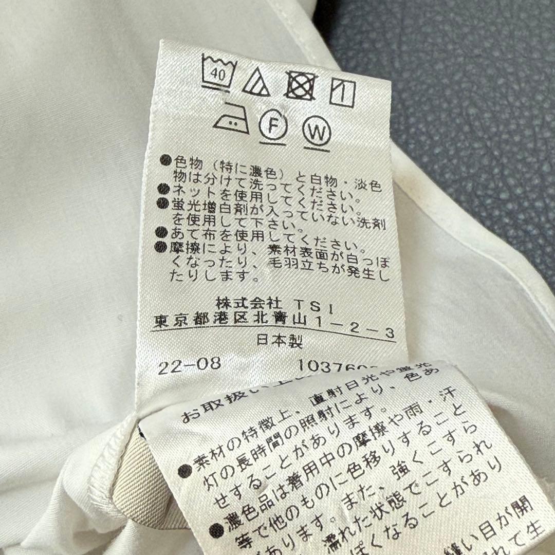 極美品✨ ルフィル LE PHIL ＴＣブロードシャツ タック 比翼 人気完売品