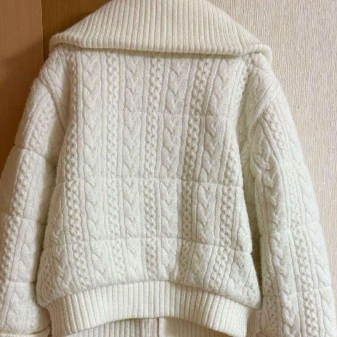 ジャケット・アウター andmary Mary quilting knit jacket