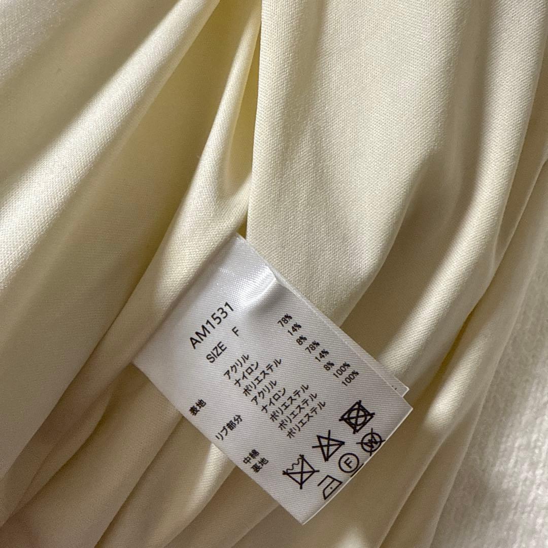 ジャケット・アウター andmary Mary quilting knit jacket