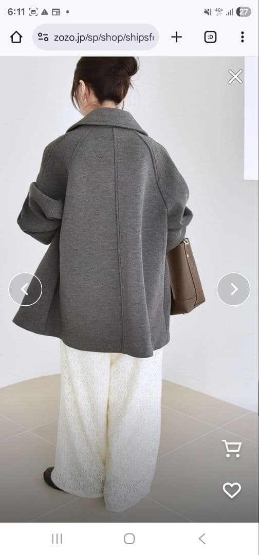 ジャケット・アウター SHIPS for women